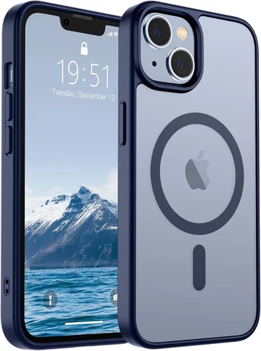 Vista 157 de SUPFINE Funda magnética para iPhone SE 2022 (3ª)/2020 (2ª), iPhone 8 (compatible con MagSafe) (protección contra caídas de grado militar), funda