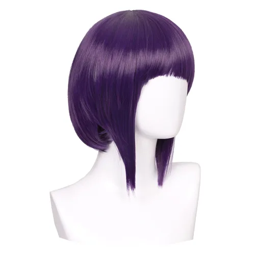 Vista 3 de ColorGround Peluca corta de anime para cosplay