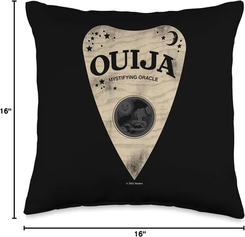 Vista 4 de Ouija Planchette of Spirits - Almohada de 16 x 16 pulgadas, multicolor