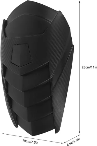 Vista 5 de KIMISS - Cubierta para rueda trasera de motocicleta, protector de plástico ABS KIMISS para neumáticos traseros a prueba de salpicaduras, universal