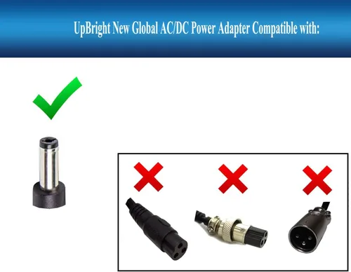 Vista 3 de UpBright Adaptador AC/DC compatible con Razor Tekno Party Pop Light-Up Scooter eléctrico 13111701 13111710 10.8V batería de iones de litio 80W