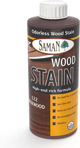 Vista 11 de SamaN Tinte interior para madera a base de agua, tinte natural para muebles, molduras, paneles de madera, gabinetes (colonial TEW-205-32, 32 oz)