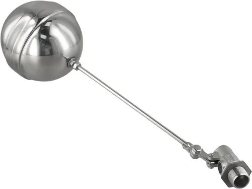 Vista 2 de Stainless Steel Automatic Float Valve Water Level Controller, DN15 DN20 DN25 Sizes (1/2", 3/4", 1") for Water and Oil Tanks(DN15)