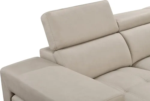 Vista 6 de THSUPER Sofá seccional reclinable de microfibra de 102 pulgadas en forma de L con cama extraíble y chaise de almacenamiento, sofás convertibles
