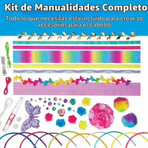 Vista 3 de Creativity for Kids - Kit de diadema de moda, hace 10 diademas de moda