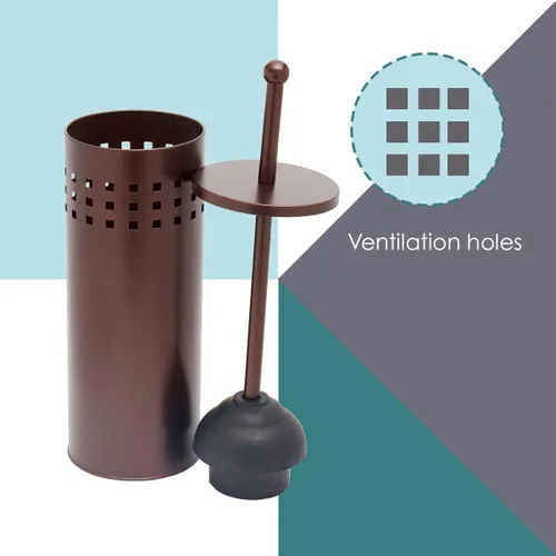 Vista 3 de Home Basics Sopapa para baño con estuche