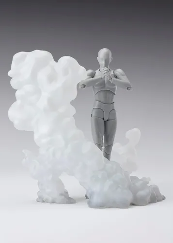 Vista 3 de TAMASHII NATIONS - Versión Blanco Humo para S.H.Figuarts Tamashii Effect Ver blanco ahumado.