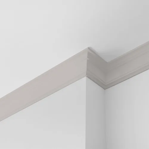 Vista 183 de Glidden Pintura Interior + Imprimación: Gris/Plata Antigua, Una Capa, Satinado, 1 Galón