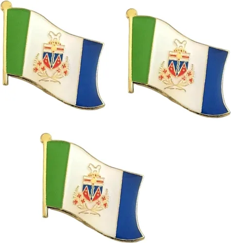 Vista 21 de Pines de solapa de bandera canadiense de provincia y territorio, corbata esmaltada y insignias de alfiler para todas las provincias y territorios