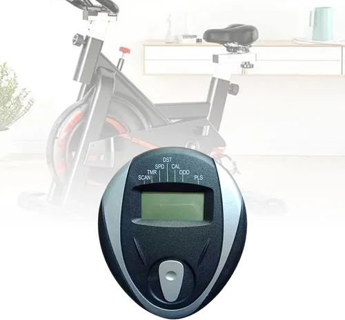 Vista 7 de DYNWAVE Monitor velocímetro LCD con instrumento analítico de frecuencia cardíaca fácil de instalar piezas de repuesto contador para bicicleta