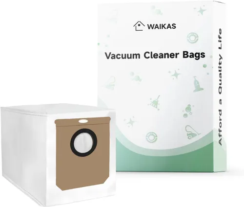 Vista 21 de WAIKAS Paquete de 6 bolsas de polvo E25 E28 para aspiradoras Eufy E28 Omni, E25 Omni y E20, accesorios de repuesto de gran capacidad