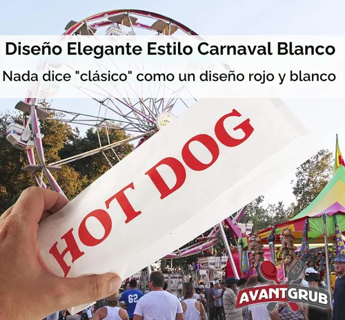 Vista 6 de Paquete de 50 fundas retro ecológicas para perros calientes. Súper duraderas y resistentes a la grasa, convierte una fiesta en un carnaval