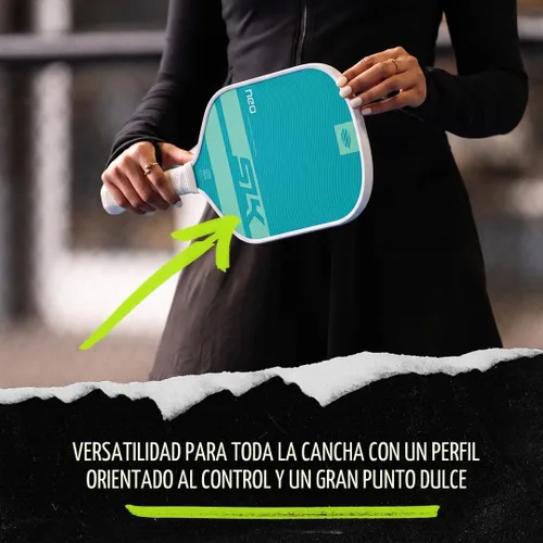 Vista 5 de Selkirk Sport SLK - Juego de raquetas de pádel de 2 Diseñadas en los Estados Unidos Elija el juego SLK Neo de grafito, el juego SLK Neo de fibra