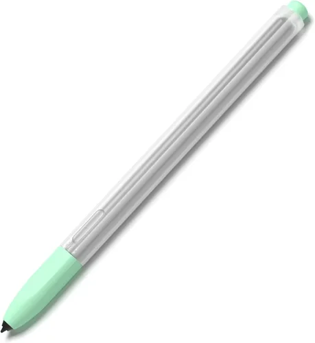Vista 12 de Compatible con Samsung Galaxy Tab S6 Lite S Pen, funda antideslizante de silicona translúcida para Galaxy Tab S6 Lite S Pen (negro)