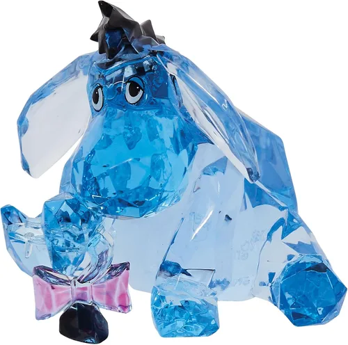 Vista 3 de Enesco Facets Disney Winnie The Pooh Eeyore - Figura sentada, 3 pulgadas, color azul
