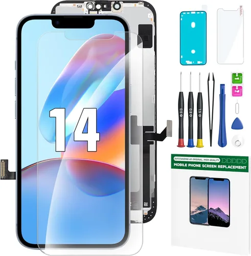 Vista 11 de iPhone 8 Plus de repuesto de pantalla negra para iPhone 8 Plus, pantalla LCD y pantalla táctil digitalizador, conjunto completo con kit