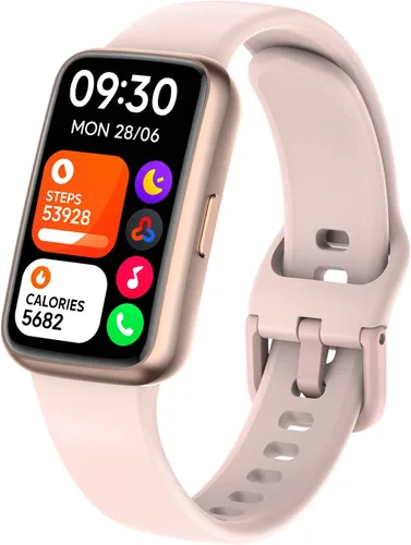 Vista 12 de Reloj inteligente de seguimiento de actividad física para hombres y mujeres, HD de 1.47 pulgadas con Bluetooth, monitor de frecuencia cardíaca 24/7