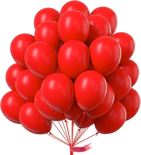 Vista 52 de PartyWoo - Globos de color albaricoque retro, 120 unidades de 5 pulgadas, de látex, para arco de globos, decoración de fiesta y de cumpleaños