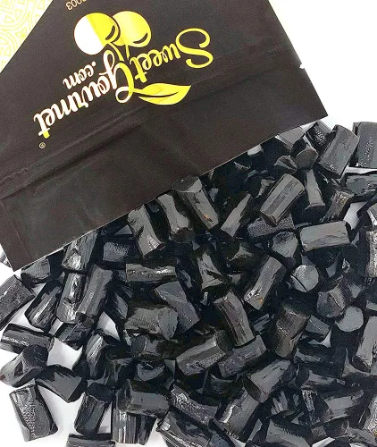 Vista 5 de SweetGourmet Finnska - Caramelo de regaliz negro suave sin azúcar, 1 libra