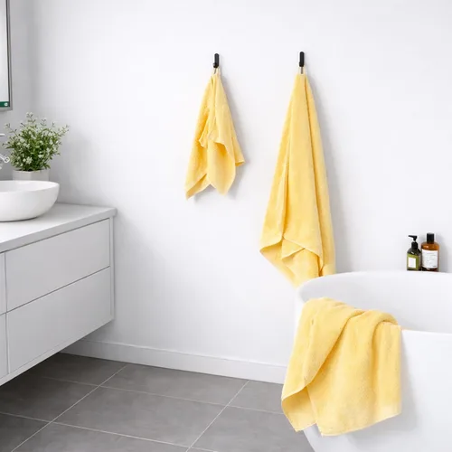 Vista 9 de SEMAXE Juego de toallas de baño familiar de 12 piezas - 100% algodón, 4 toallas de baño, 4 toallas de mano, 4 paños, ultrasuave y súper absorbente