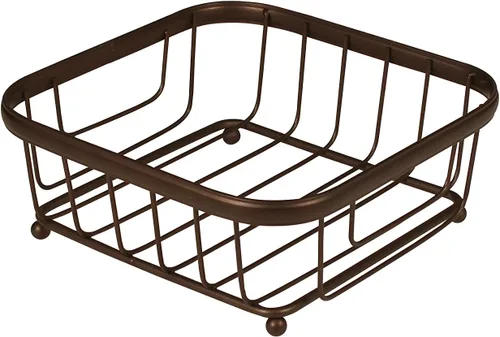 Vista 9 de Spectrum Ashley - Servilletero plano negro para encimera de cocina, mesa de comedor, picnic al aire libre, servilletas de cóctel, dispensador