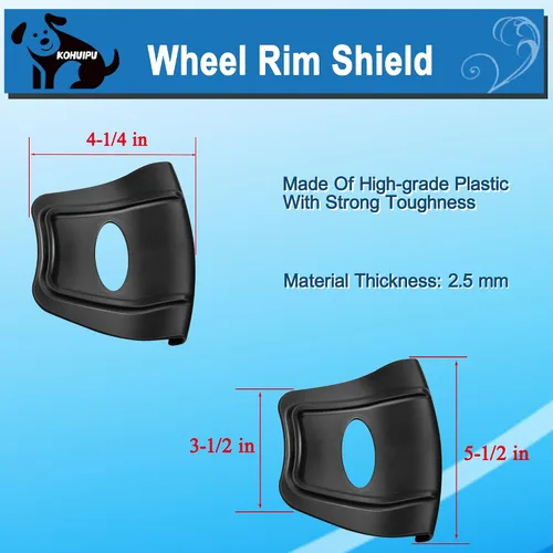 Vista 3 de 2 unids llanta de rueda escudo protector herramienta para motocicleta bicicleta ATV Quad neumático neumático instalación