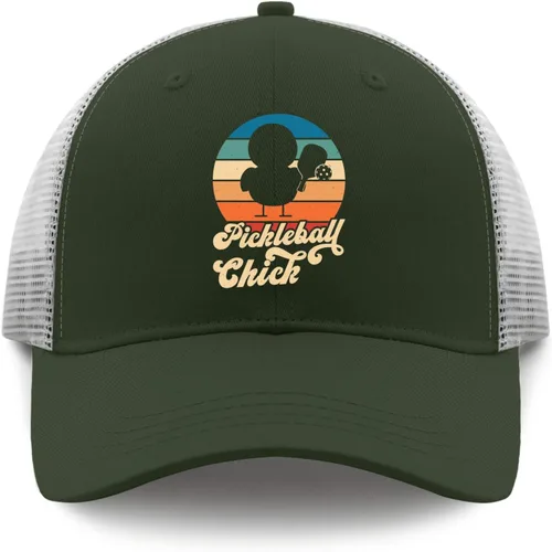 Vista 9 de Baseball Caps Pickleball Chick Baseball Caps, Vintage Hat for Women