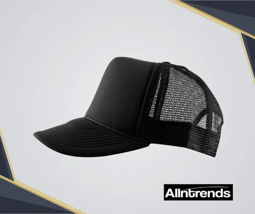 Vista 4 de ALLNTRENDS Miami 10 Trucker Hat Miami Soccer Gorra bordada