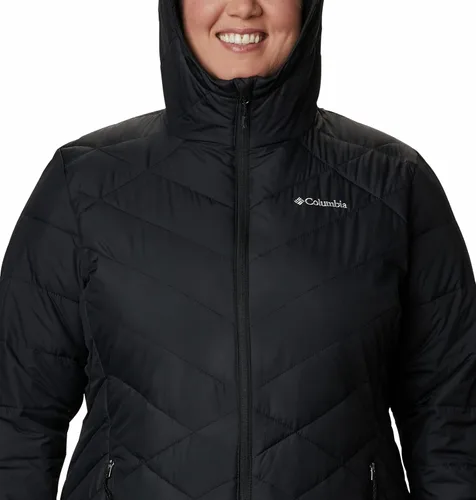 Vista 9 de Columbia - Chaqueta larga Heavenly con capucha para mujer