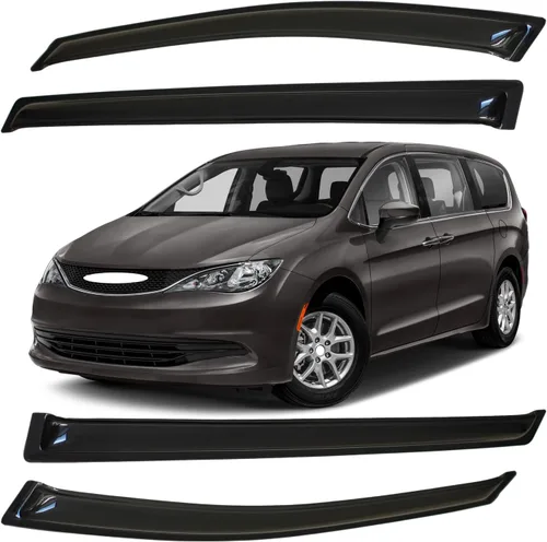 Vista 75 de Viseras para ventanas para Mazda 3 Sedán 4 puertas 2004 2005 2006 2007 2008 2009 estilo JDM Mugen, deflector de viento, protector solar y de lluvia