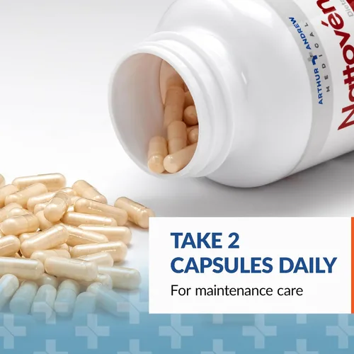Vista 6 de Arthur Andrew Medical, Nattovena, suplemento de nattokinase pura, doble fuerza 4,000 FU por cápsula, 90