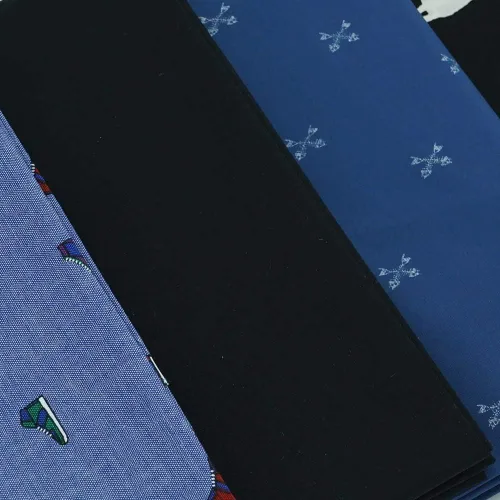 Vista 8 de Master FAB - Tela negra 100% de algodón de The Yard para coser, diseño moderno para bricolaje, lavable; ancho completo cortable: 39 x 55 pulgadas