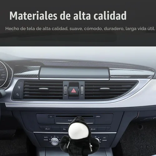 Vista 4 de Ziciner Funda para palanca de cambios de coche, diseño de suéter a la moda, protector de cambios suave universal, accesorios de decoración