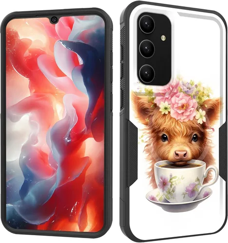 Vista 143 de Funda magnética para Galaxy A16 5G, [compatible con MagSafe] [protección contra caídas de grado militar] Funda resistente a prueba de golpes