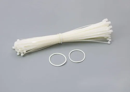 Vista 6 de ONLYKXY 350 bandas de goma natural blanca, bandas elásticas suaves de 0.98 pulgadas/1.49 pulgadas/1.49 pulgadas/1.79 pulgadas, bandas elásticas