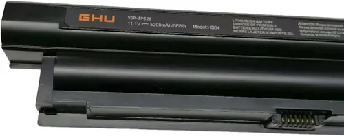 Vista 3 de GHU Batería de repuesto de 58 WH para VGP-BPS26 VGP-BPS26A VGP-BPL26 compatible con portátiles Sony Vaio seleccionadas