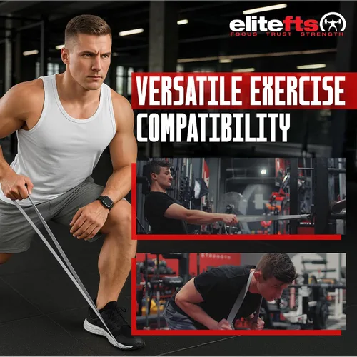 Vista 3 de EliteFTS Pro Resistance Band - Boost Core Stability and Flexibility with This Portable, Joint-Friendly Tool