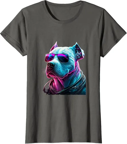 Vista 6 de Dogo Argentino Dogs Dogo Argentinos Camiseta, Negro