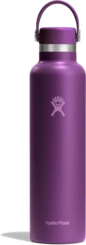 Vista 19 de Hydro Flask Botella de agua – Acero inoxidable aislado – Antiderrames, a prueba de fugas en 21 oz Tonal Trillium