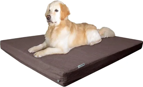Vista 42 de Dogbed4less Cama de espuma de memoria para perros, ortopédica, con gel refrescante, forro impermeable con funda exterior duradera lavable
