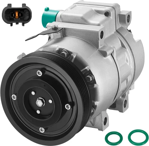 Vista 11 de BDFHYK 57197 Compresor de CA con embrague compatible con Hyundai Santa Fe 2003-2006 y XG350 2002-2005 3.5L, XG300 2001 3.0L, compatible con Kia