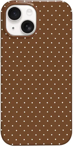 Vista 138 de Hython Funda para iPhone Air, diseño estético de lunares lindos, funda simple de 6.5 pulgadas, delgada, antiarañazos, parachoques de TPU suave, a