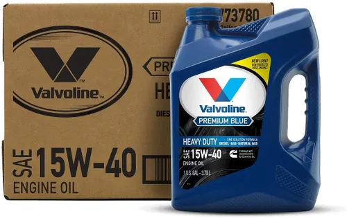 Vista 12 de Valvoline Premium Blue One Solution SAE 10W-30 Aceite de motor diésel, 1 gal
