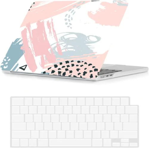 Vista 22 de Carcasa compatible con MacBook Air 2024-2023 de 15 pulgadas, modelo A3114 A2941 con chip M3/M2 y pantalla de retina líquida, carcasa rígida