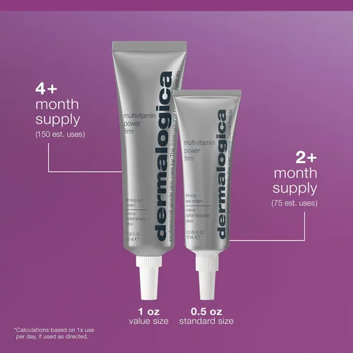 Vista 7 de Dermalogica Crema multivitamínica para ojos firme para ojeras e hinchazón, antienvejecimiento y reafirmante de arrugas debajo de los ojos