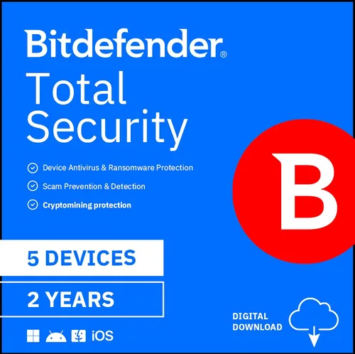 Vista 2 de Bitdefender Total Security - 3 Devices 1 year Subscription with Auto-Renewal PC/Mac Activation Code by email [Online Code]