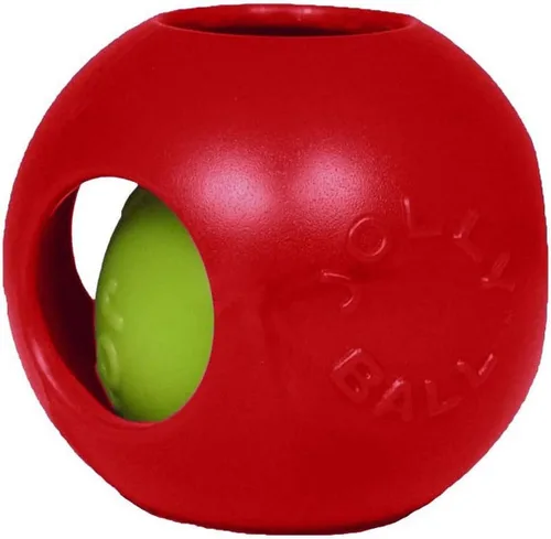 Vista 9 de Jolly Pets Teaser Ball - Juguete para perro, pequeño, 4.5 pulgadas, color azul