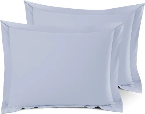 Vista 47 de Nestl Juego de 2 fundas tipo sham de almohada suaves - Fundas de almohada de microfibra de doble cepillado - Fundas de almohada de cama premium