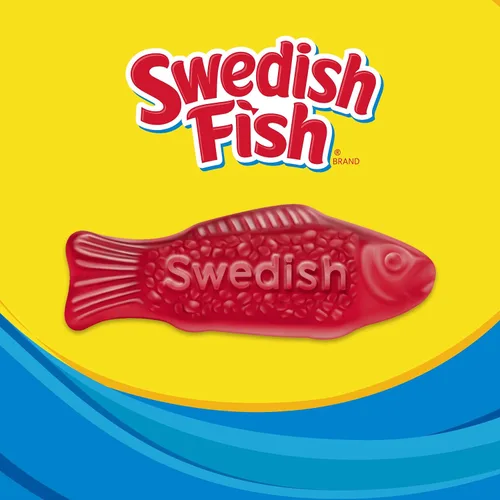 Vista 4 de SWEDISH FISH - Caramelos suaves y masticables, 3.1 oz