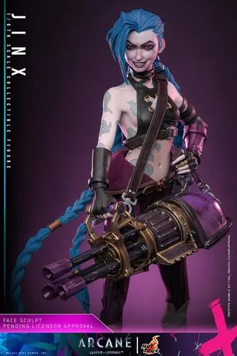 Vista 9 de Figura de TV Masterpiece Arcane Jinx escala 1/6